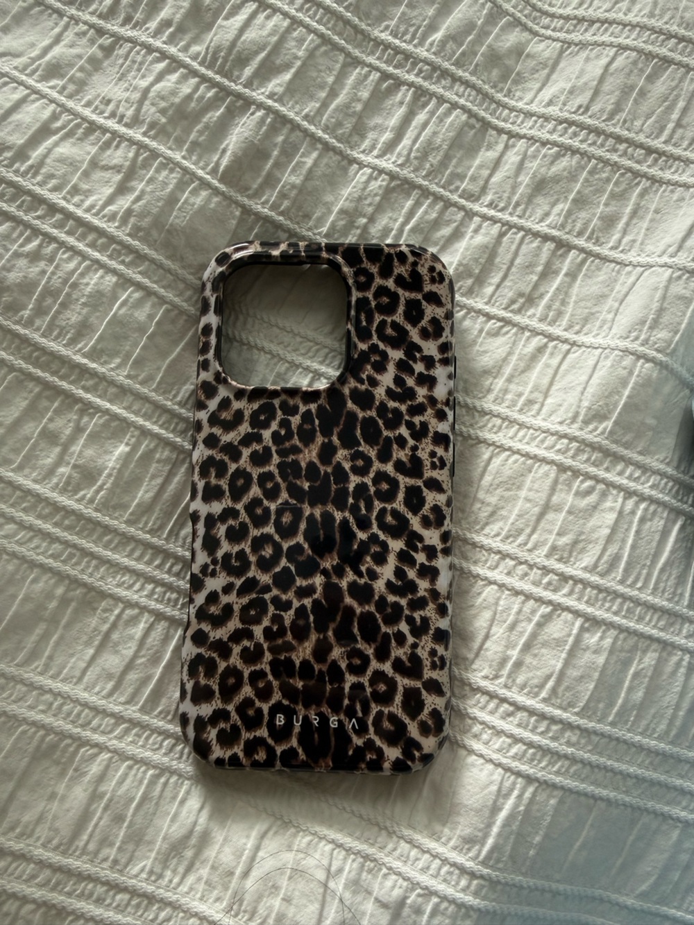 Leopard Print BURGA iPhone 16 Pro Case